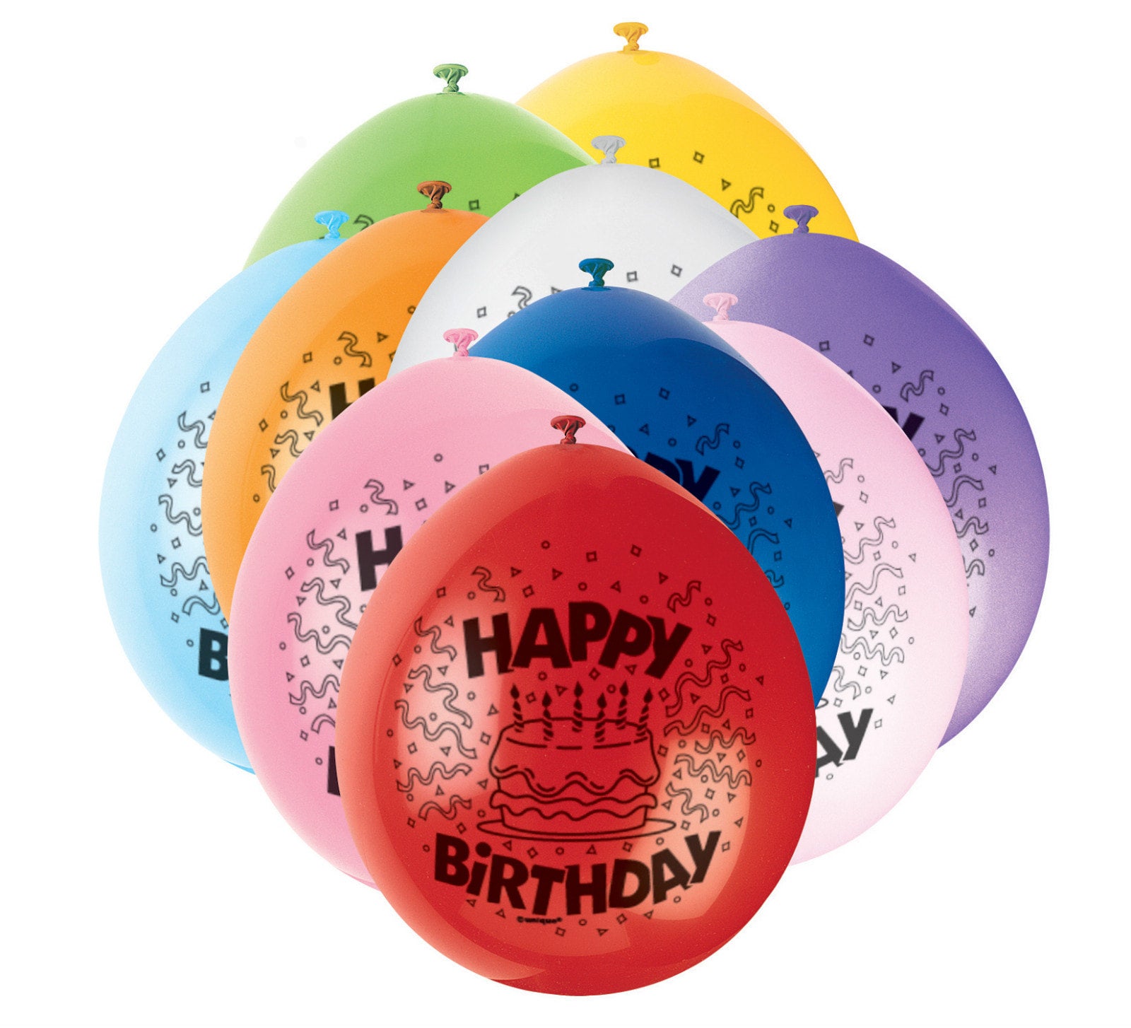 10 Happy Birthday Balloons