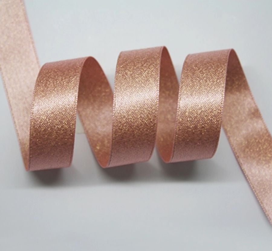 Rose gold deals satin ribbon