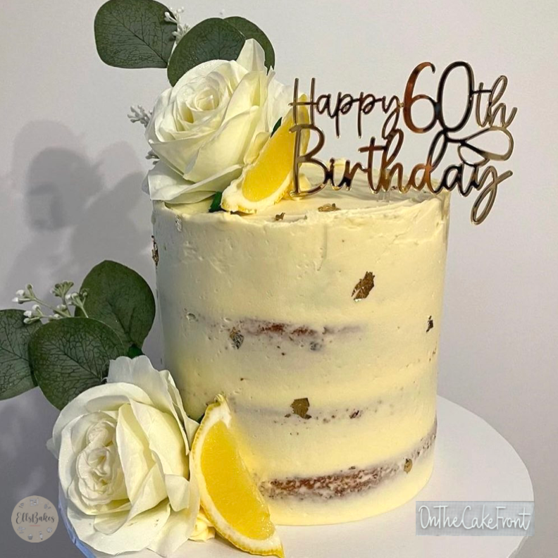 60th Anniversary Decorations Limited Edition 1965 Cake Topper