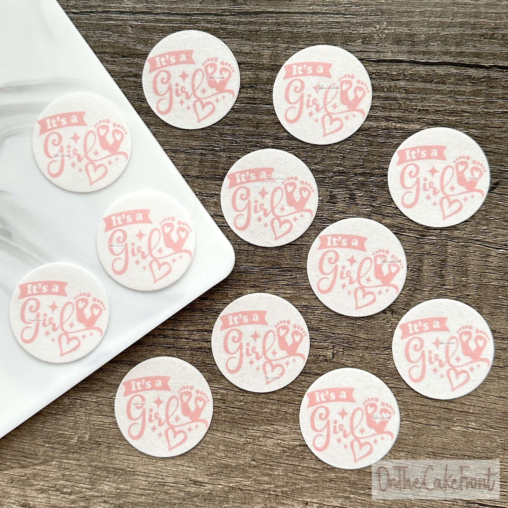 Pink Fairy Mini Shapes | Edible Icing Images – Edible Cake Toppers - View #13